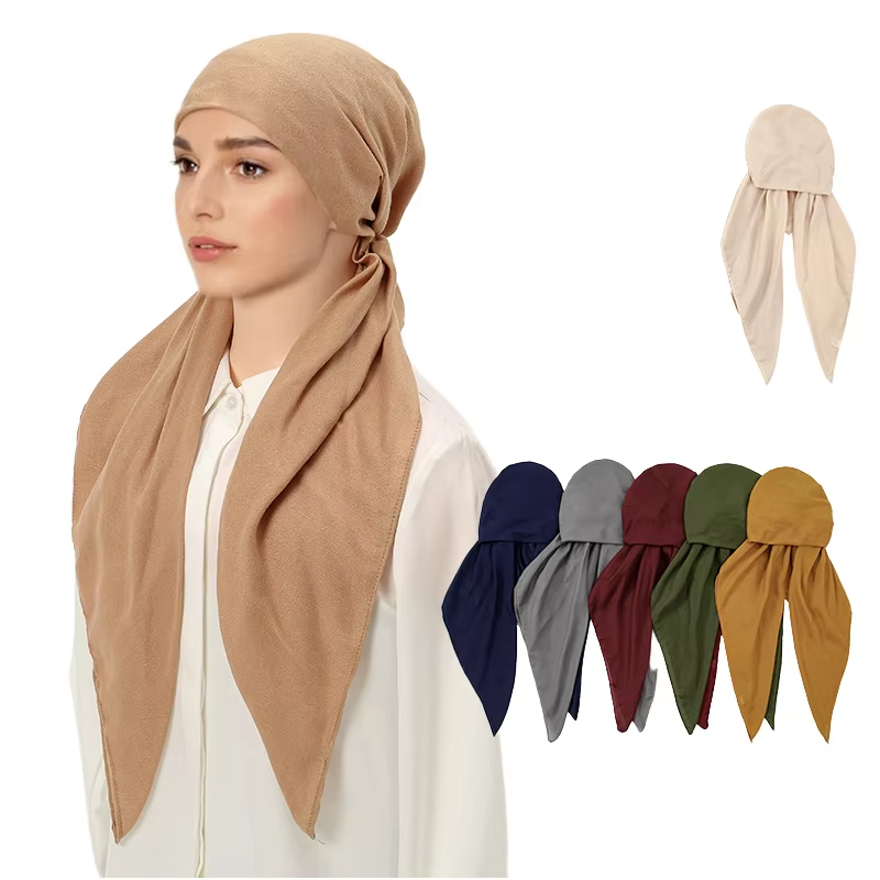 Arabic Style Muslim Hijab Elegant Modest Fashion