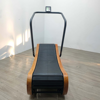 Vente directe d'usine Tapis roulant incurvé en bois Équipement de gym Machine à courir en bois