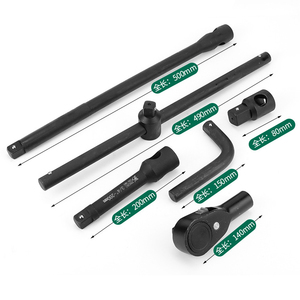 Juego de Llaves de Trinquete de Impacto de Alta Resistencia, Juego de Llaves de Tubo, Herramientas de Reparación de Automóviles, 26 en 1, <span class=keywords><strong>3</strong></span>/4 - Product Image 5
