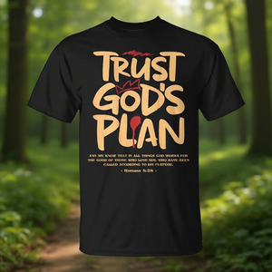 T-shirt Confiez-vous au plan de Dieu, Romains 8 - Product Image 3