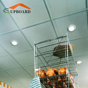 Nouveau modèle à bas prix Carreaux de <span class=keywords><strong>plafond</strong></span> en gypse en PVC laminé <span class=keywords><strong>600x600</strong></span> - Product Image 4