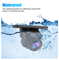 Caméra de recul pour voiture 1080P 170° °   Caméra de recul automobile nouvelle génération, grand angle, réglable, anti-interférence, vision nocturne, étanche