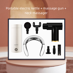 Popular Set de Regalo de Cumpleaños <span class=keywords><strong>para</strong></span> Novias: Masajeador Eléctrico Portátil <span class=keywords><strong>para</strong></span> Cuello y Pistola de Masaje - Product Image 1