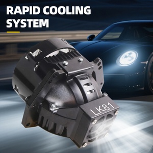 LK81 Faro Delantero con Lente de Proyector Bi-LED de 3 Pulgadas para Automóvil, Faro Delantero Universal con Lente de Proyector Bi-LED con Diseño de Luz Alta Directa - Product Image 4