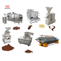 Zhengzhou fabrikant 500 kg capaciteit cacaomassa poedermaker verwerkingsmachines voor het verwerken van cacaoboter en -poeder