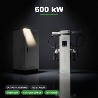 Stasiun Pengisian Daya Cepat DC untuk Kendaraan Listrik 600kW Tiga Fasa AC380V Model XZD600-3 OEM ODM