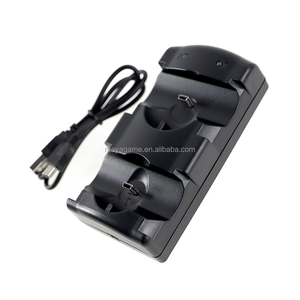 Station de charge USB verticale pour manettes <span class=keywords><strong>PS3</strong></span>/<span class=keywords><strong>PS3</strong></span> <span class=keywords><strong>Move</strong></span>, double station de charge pour manettes Sony <span class=keywords><strong>Playstation</strong></span> 3 - Product Image 4