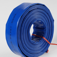 Tuyau en polymère revêtu de PVC haute pression anti-explosion pour l'aménagement paysager, pompe à boue industrielle, pompage, irrigation agricole