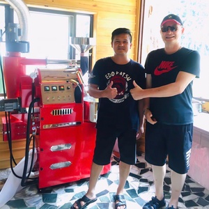 معدات تحميص القهوة التجارية العمودية BR-2.5KG بسعة 3.5 كجم/دفعة، محمصة قهوة صينية بسعة 10 كجم/ساعة - Product Image 2