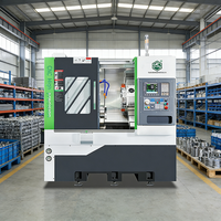 Tour CNC multifonction 4 axes à banc incliné, haute précision pour le tournage des métaux, certifié CE