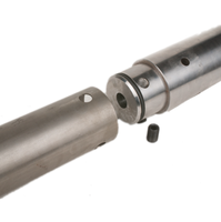 Tube Shelby galvanisé de 3 po x 18 po pour l'échantillonnage de sol pour plateforme de forage