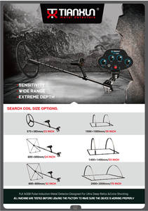 天巡パルス誘導長距離TX-<span class=keywords><strong>PI</strong></span> 300高感度金金属探知機 - Product Image 5