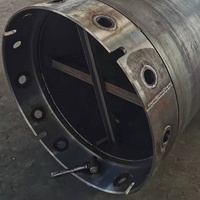 Tuyau de soutènement en acier pour forage rotatif FAE, pour le soutien des murs de pieux et la prévention de l'affaissement des trous de forage