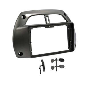 MOOKAKA Cadre de tableau de bord de 9 pouces pour montage de kit de voiture, cadre de montage de panneau DVD pour <span class=keywords><strong>Toyota</strong></span> <span class=keywords><strong>RAV4</strong></span> 2001-2006 - Product Image 3