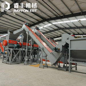 Botella de bebidas para mascotas, polímeros de plástico, trituración, secado, clasificación, desetiquetado, deshidratación, separación, reciclaje, lavado, molienda, línea de molino - Product Image 6