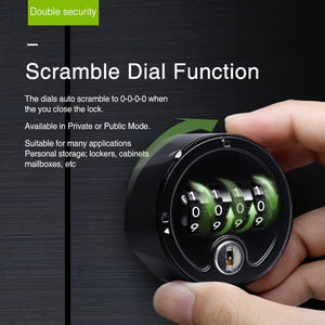 Cerradura Mecánica de Combinación de 4 Dígitos de Aleación de Zinc Popular MK718, Cerradura de Combinación de 4 Dígitos con Reinicio Automático a Cero para Armarios de Oficina - Product Image 3
