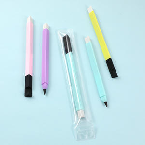 <span class=keywords><strong>Crayon</strong></span> en plastique <span class=keywords><strong>triangulaire</strong></span> avec gomme, porte-téléphone créatif multicolore, ensemble de stylos pour l'utilisation sur <span class=keywords><strong>papier</strong></span> - Product Image 2