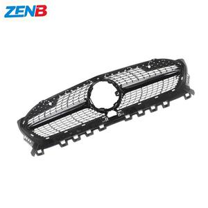 Convient pour Mercedes-Benz <span class=keywords><strong>Classe</strong></span> <span class=keywords><strong>A</strong></span> <span class=keywords><strong>W177</strong></span> A160 A180 <span class=keywords><strong>AMG</strong></span> A35 <span class=keywords><strong>calandre</strong></span> avant, style ciel étoilé, noir météore, matériau ABS neuf - Product Image 6