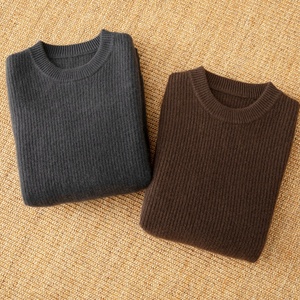 Jersey de Cachemira 100% para <span class=keywords><strong>hombre</strong></span>, cárdigan grueso con aguja Yuanbao para ocio de <span class=keywords><strong>invierno</strong></span> - Product Image 3