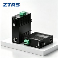 Convertitore di Media Ethernet ZTRS 10/100M con Slot SFP a Negoziamento Automatico per Reti di Automazione Industriale