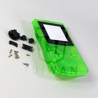 Boîtier de jeu classique léger pour Game Boy Color avec boutons, en matériau ABS, certifié CE