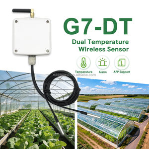 เครื่องบันทึกข้อมูล IOT แบบเรียลไทม์เซ็นเซอร์วัดอุณหภูมิแบบไร้สายระบบอิเล็กทรอนิกส์กันน้ำสำหรับใช้ในโกดัง - Product Image 2