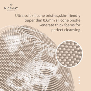Spazzola Elettrica per Pulizia Viso con Vibrazione Sonica di Lusso, Esfoliante per Uso Domestico e SPA, in Silicone, per Pulizia del Viso <span class=keywords><strong>UK</strong></span> ZA EU - Product Image 5