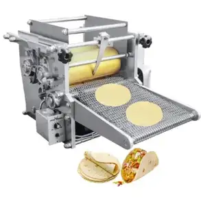 Penjualan terlaris industri populer meja kecil jagung Tortilla tekan pembuat Roti Roti Roti Chapati membuat mesin UNTUK RESTORAN