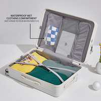Étui de costume conçu sur mesure bagage de cabine rembourré souple bagage à main 2023 Design pour pilotes 24 pouces VIP valise à main