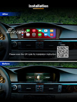 Erisin ES3360I 2K IMAX IPS Android 14 Qualcomm Snapdragon GPS estéreo para coche para BMW E90 E91 E92 E93 E60 E61 E63 E64 REPRODUCTOR DE DVD para coche
