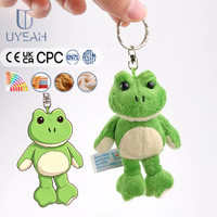 Uyeah OEM/ODM Peluche tortue en coton personnalisable, porte-clés et pendentif de sac, animal en peluche doux sur mesure pour cadeaux