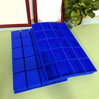 Moule à savon en silicone Candyer Early Riser, 20 barres rectangulaires, moule en silicone pour la fabrication de savon, bac à glaçons, outil à savon, haute qualité
