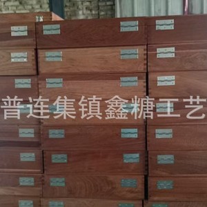 Factory wholesale general packaging wooden <b>boxes</b>, sapele wooden crates, retro tea sets, <b>gift</b> <b>boxes</b>, <b>empty</b> <b>boxes</b>, desktop - Product Image 2