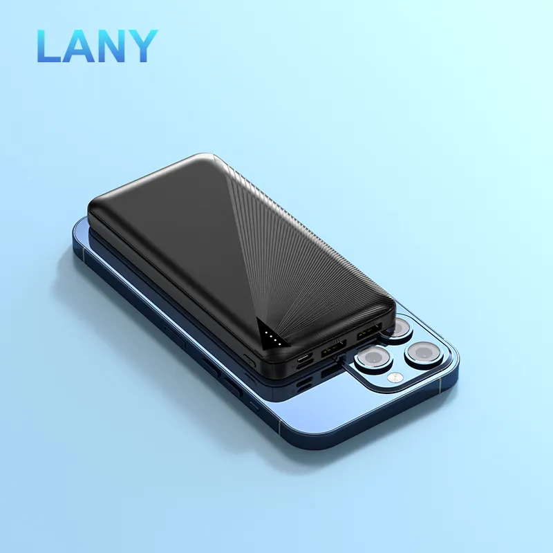 Lany แบตสำรองขายดีขนาด10000มิลลิแอมป์ชั่วโมงสำหรับ Apple Power Bank 20000มิลลิแอมป์ต่อชั่วโมงสำหรับชาร์จสมาร์ทโฟนแบตเตอรี่สำรอง