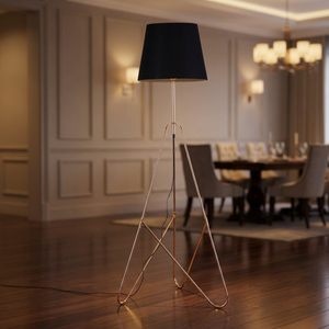 Lampadaire en métal personnalisé en laiton AK en laiton fini pièce de haute qualité pour décor de chambre/décor de fêtes - Product Image 1