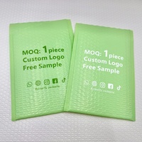 Enveloppes à bulles co-extrudées multicolores avec logo personnalisé, auto-adhésives, imperméables et antichoc pour le transport de vernis à ongles et cosmétiques