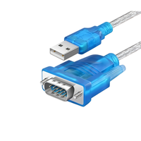 Câble adaptateur convertisseur USB 2.0 vers série DB9 RS232 9 broches mâle