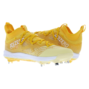 Scarpe da uomo Adidas Adizero Afterburner NWV Colore: Giallo 100% autentiche - Product Image 4