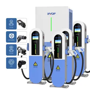 XYDF CCS1 CCS2 CHAdeMO GBT Ev Fast Charger Double plugs 320KW/480KW intelligent flexible charging pile for electricvehicles