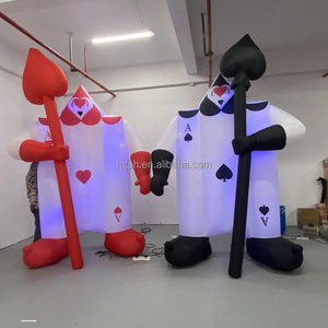 Cartas de Póker Inflables Gigantes, Modelo Realista de Póker Inflable para Eventos y Fiestas - Product Image 4