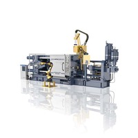 Machine de moulage sous pression à chambre froide pour pièces moulées en aluminium et en laiton, contrôlée par PLC, à économie d'énergie