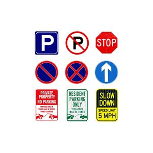 مخصص الهندسة الصف تعكس فيلم الأغطية إشارات المرور مجلس لوح ألومنيوم عاكس المرور تسجيل يغطي - Product Image 1