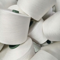 Manufacturer Direct Eco-Friendly Raw White 40s Compact Spin Combed 100% Cotton Yarn for Knitting Weaving