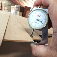 Meilleur prix de haute qualité taille standard 4ft * 8ft 2mm-25mm panneaux MDF mélamine pour la fabrication de panneaux de porte