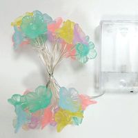 Guirlande lumineuse LED d'intérieur en forme de branche de cerisier, fil de cuivre étanche, style floral, décoration de vacances IP44