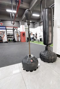 Sac de frappe sur pied personnalisable <span class=keywords><strong>Bob</strong></span> Air Body Training Dummy, équipement de kickboxing - Product Image 5