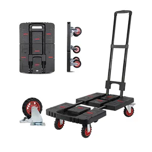 BAOYU PP Carry Mobility Cart Dolly carrello pieghevole mobili strumento mobile carrello da campeggio carrello a mano