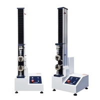 Venta de fábrica Control informático Máquina de prueba de tracción de una sola columna Probador de resistencia textil