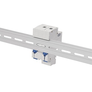 Chaer Europe Standard 35mm Carril de guía Gabinete de aluminio plateado Carril Din K6800 - Product Image 6
