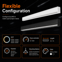 Sistema de Iluminación Lineal LED con Certificación HACCP, 170lm/W, Fabricante de Iluminación Modular para Fábricas de Alimentos
